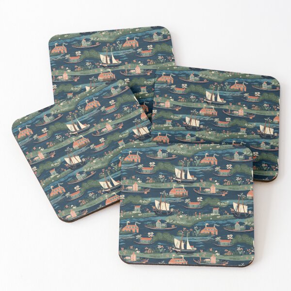 Item preview, Canal Cruising in the Netherlands designed and sold by PixelPatchwork.