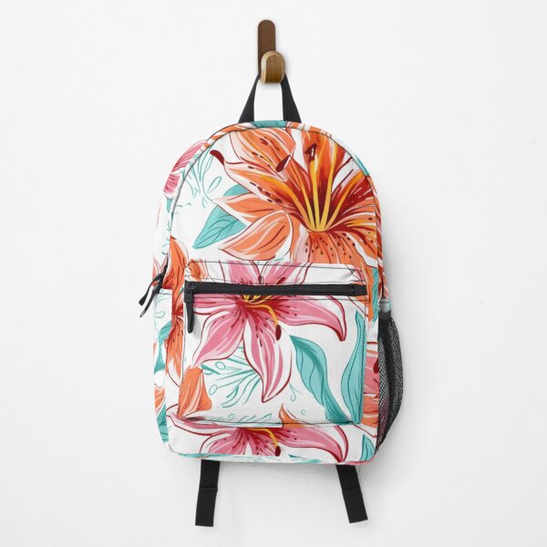Item preview, Lilies for Lily Orange Pink designed and sold by illustratious.
