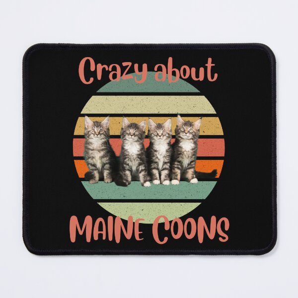 Item preview, Crazy About Maine Coons designed and sold by BluePlanetMerch.