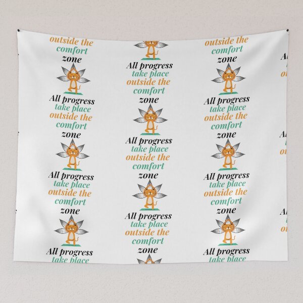 Item preview, All progress take place outside the comfort zone designed and sold by varodesign.