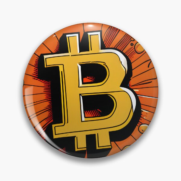 Artikelvorschau, High-Quality Comic Bitcoin Logo: Symbol of Digital Currency entworfen und verkauft von MLArtifex.
