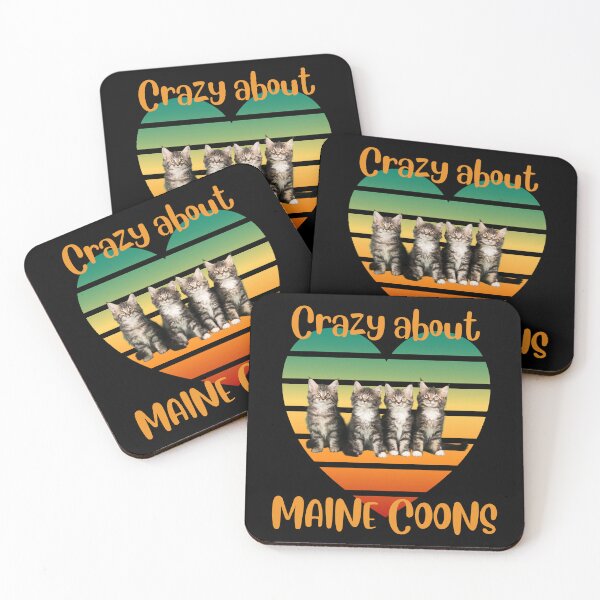 Item preview, Crazy About Maine Coons designed and sold by BluePlanetMerch.