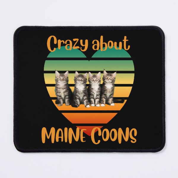Item preview, Crazy About Maine Coons designed and sold by BluePlanetMerch.