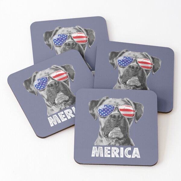 Item preview, Boxer 4th of July Merica Sunglasses 	 USA American Flag 		 designed and sold by pwfhcmbvue26.