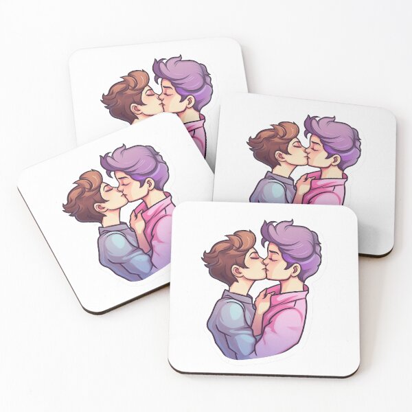 Item preview, Bisexual Couple T-Shirt #2 designed and sold by The Nerdy Squizzle.