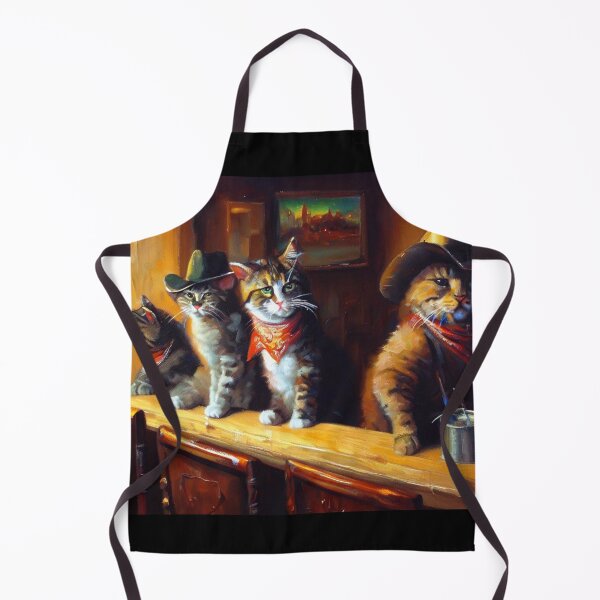 Artikelvorschau, Cats at a Saloon entworfen und verkauft von CrankyOldDude.