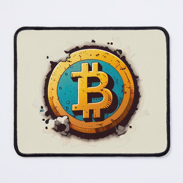 Artikelvorschau, High-Quality Comic Bitcoin Logo: Symbol of Digital Currency one entworfen und verkauft von MLArtifex.