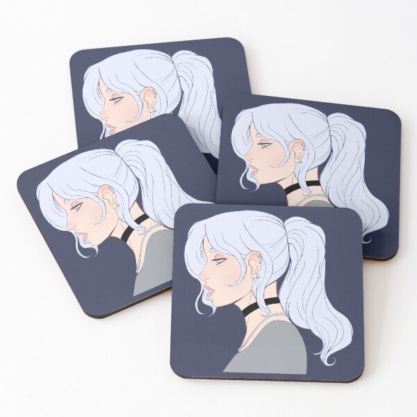 Item preview, Blue Haired Girl designed and sold by Echotone.