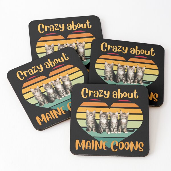 Item preview, Crazy About Maine Coons designed and sold by BluePlanetMerch.