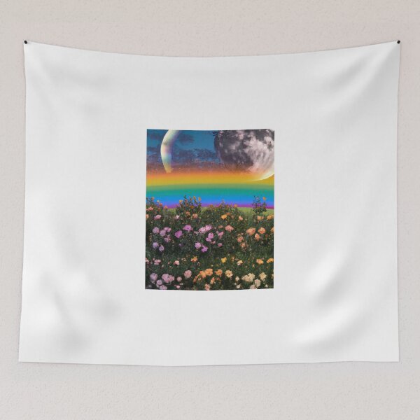 Item preview, Moon with Field of Roses designed and sold by Megannassir.