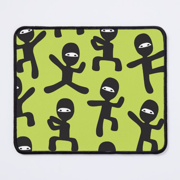 Item preview, ninjas - lime designed and sold by littlearrow.