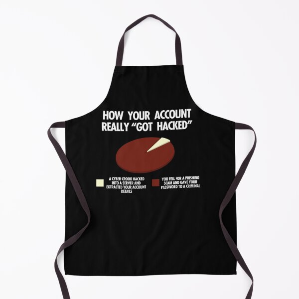 Item preview, How Your Account Got Hacked designed and sold by Nerd Shizzle.