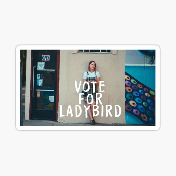 VOTE FOR LADYBIRD Sticker