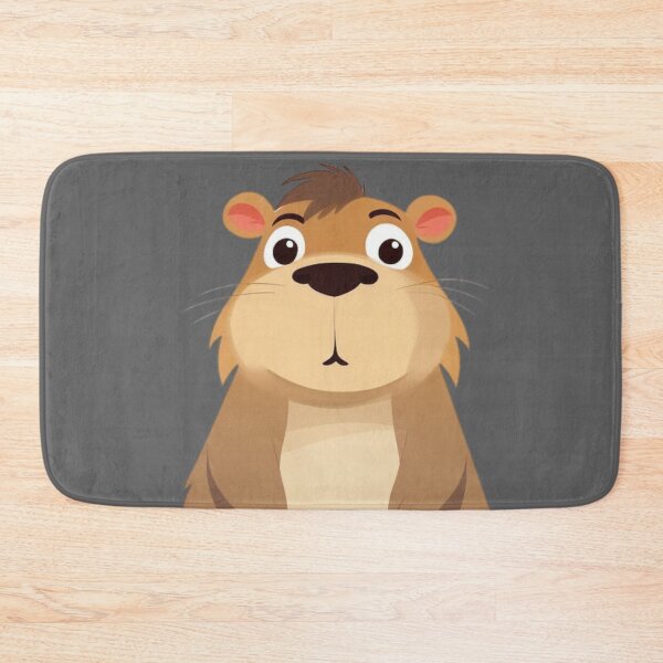 Item preview,  Capybara thoughtful nice cartoon designed and sold by DigitalPixelize.