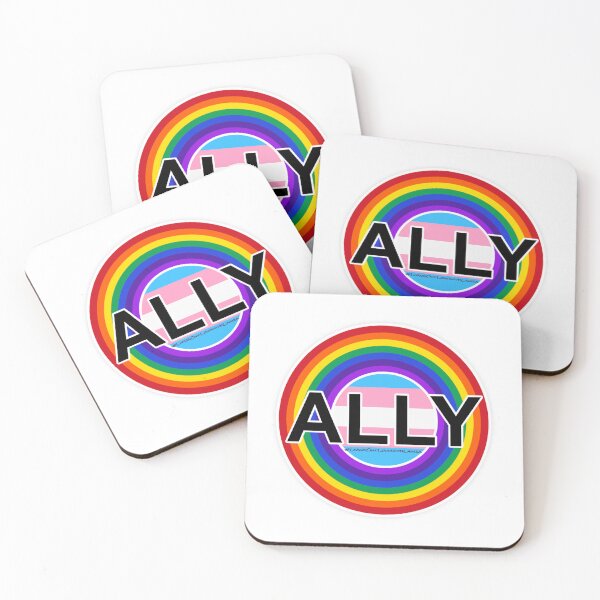 Item preview, LGBTQ ALLY  designed and sold by Living Out Loud with Laura.
