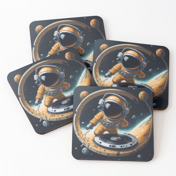 Item preview, astronaut disc jockey designed and sold by mextrance.