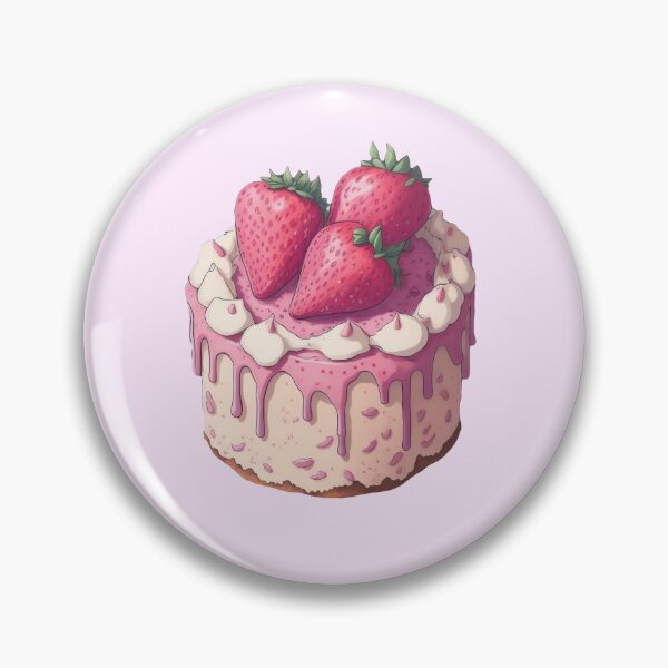Item preview, Birthday strawberry cake designed and sold by Trendsecne.
