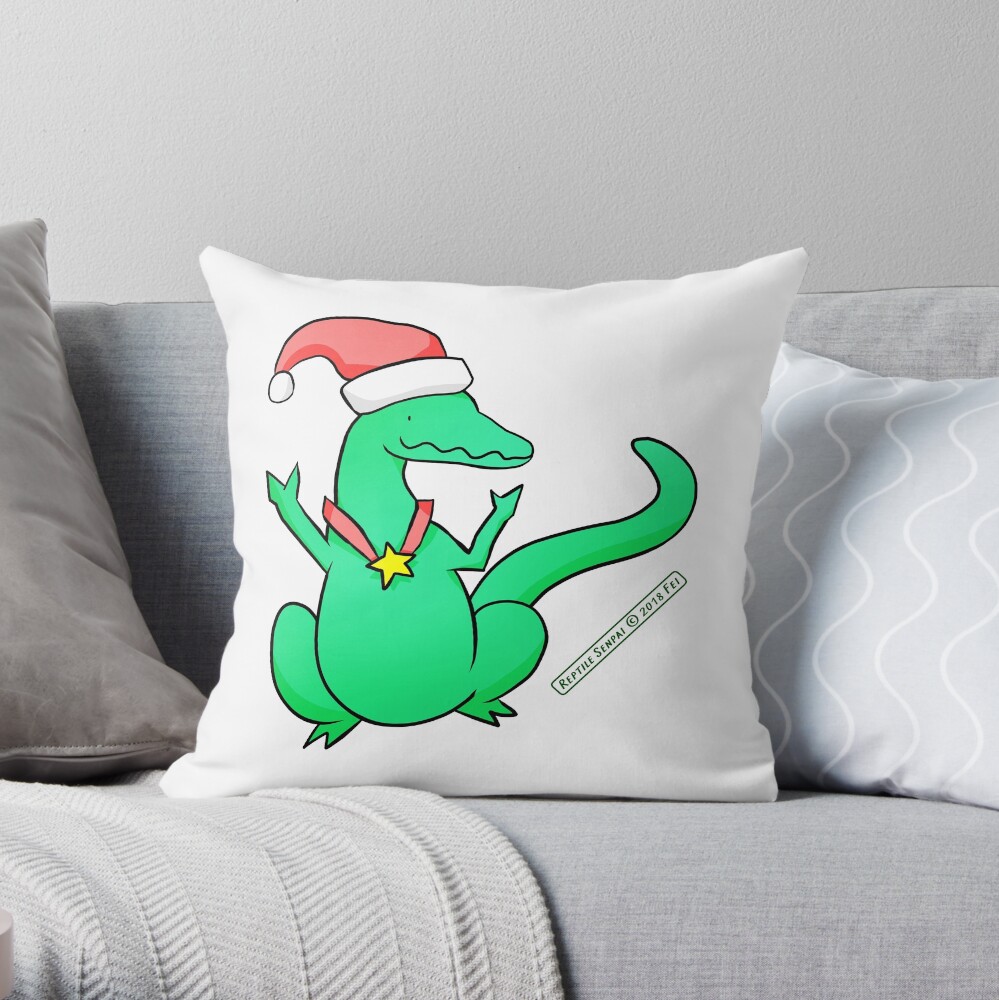 Item preview, Throw Pillow designed and sold by reptilesenpai.