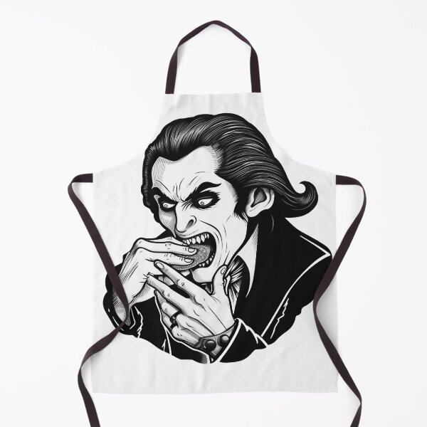 Item preview, Vampiere Lord Vegan Drakula Eating Gluten Free Vegan Cookies designed and sold by NapNapSleeper.