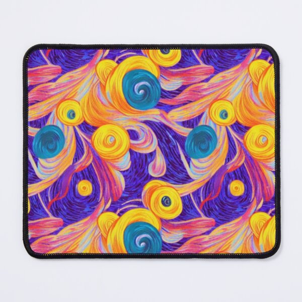 Item preview, Colorful Mini Wave Pattern - Abstract Art designed and sold by BubbleSpy.