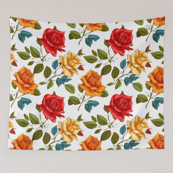 Item preview, Roses for Rose Red Orange Yellow designed and sold by illustratious.