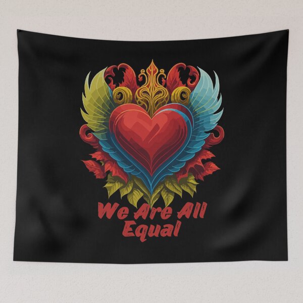 Item preview, We Are All Equal designed and sold by RockBeeDesigns.