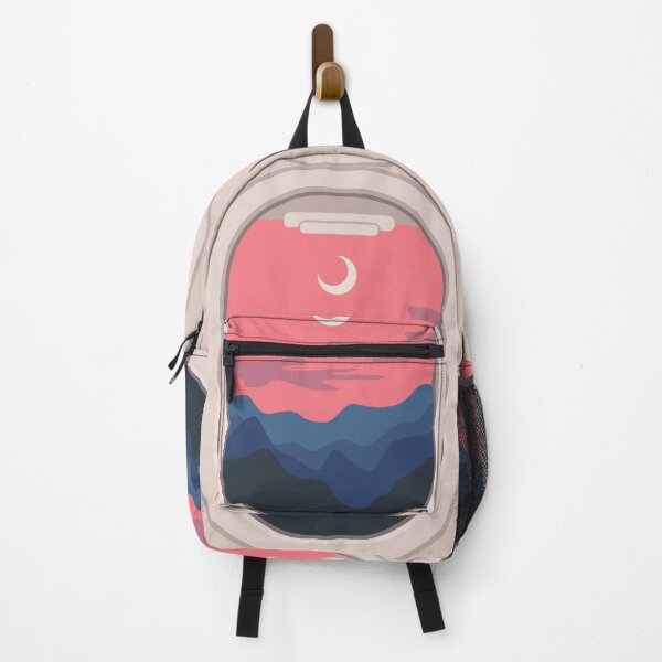 Item preview, View from the airplane window on the mountains and the moon. designed and sold by Monika Turemka.