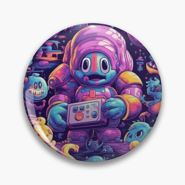 Artikelvorschau, Pixel Odyssey: Reise des Neon-Astronauten entworfen und verkauft von Bee Happy Creative™.