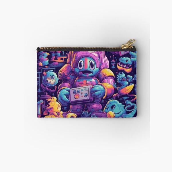 Item preview, Pixel Odyssey: Journey of the Neon Astronaut designed and sold by Bee Happy Creative™.