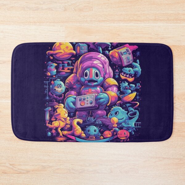 Item preview, Pixel Odyssey: Journey of the Neon Astronaut designed and sold by Bee Happy Creative™.