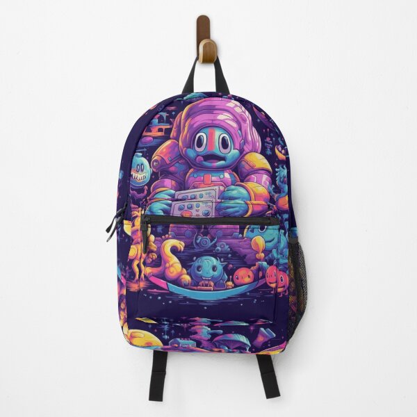 Item preview, Pixel Odyssey: Journey of the Neon Astronaut designed and sold by Bee Happy Creative™.