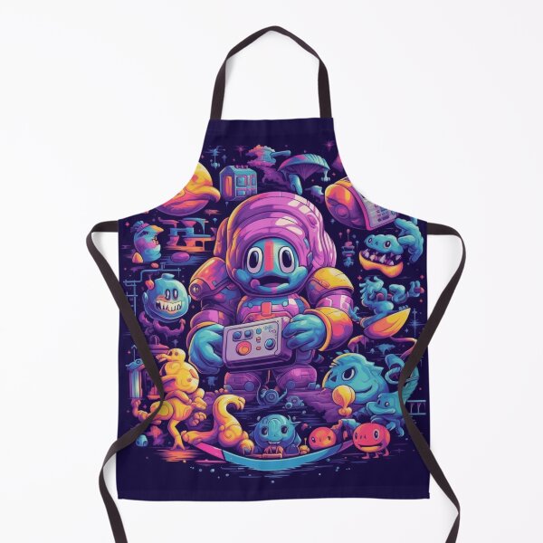 Item preview, Pixel Odyssey: Journey of the Neon Astronaut designed and sold by Bee Happy Creative™.