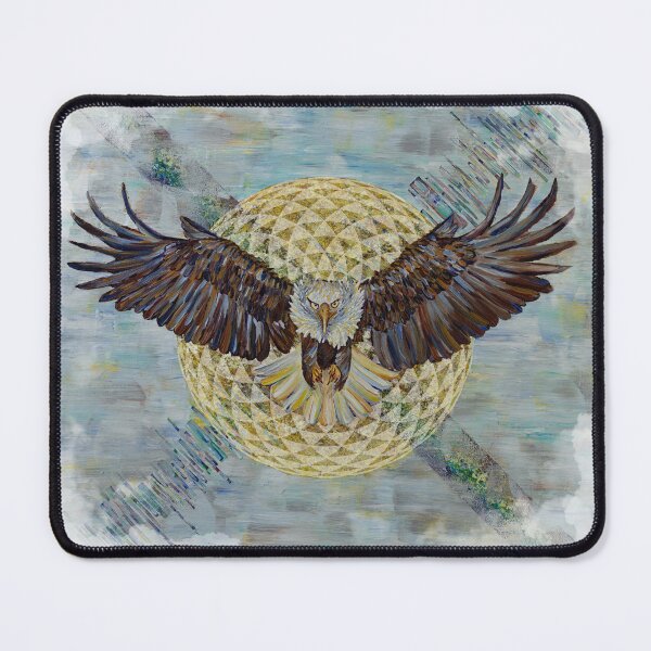 Item preview, Eagle Flying Through Clouds designed and sold by christineiris.