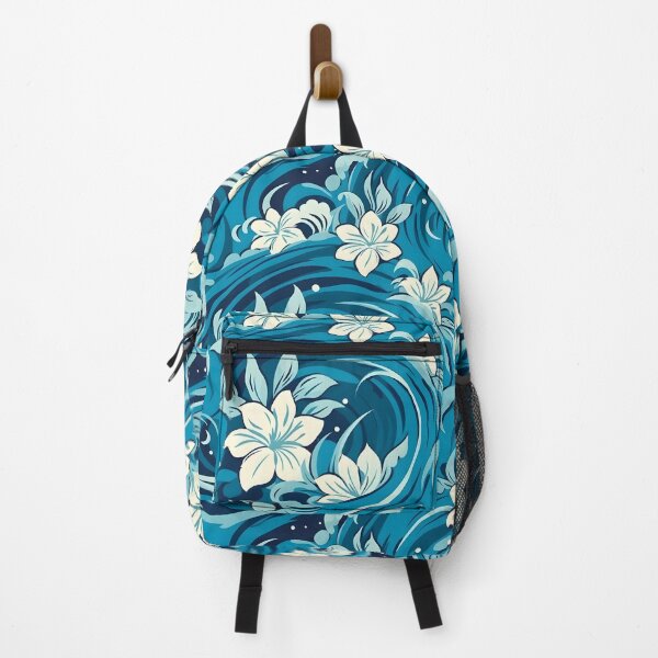 Item preview, Blue Floral Typhoon designed and sold by PrintAlchemist.