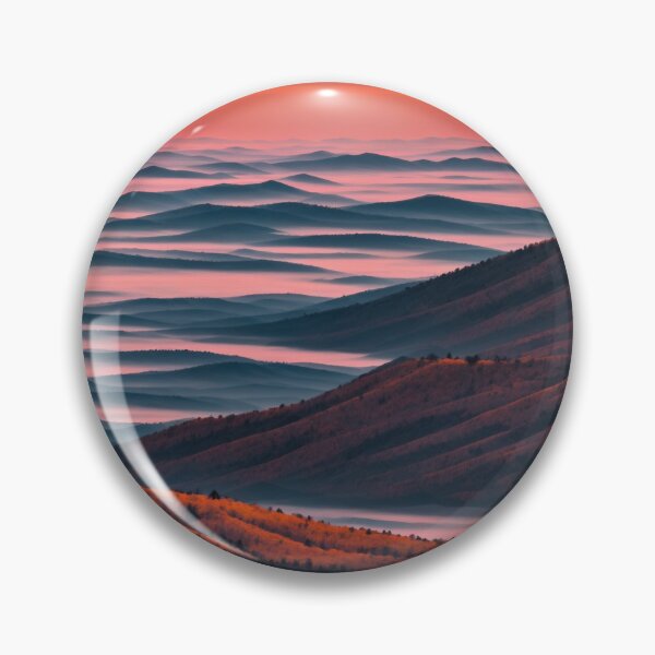Artikelvorschau, Majestic Mountain Silhouette at Sunset| Sunset Mountain entworfen und verkauft von RedArtG09.