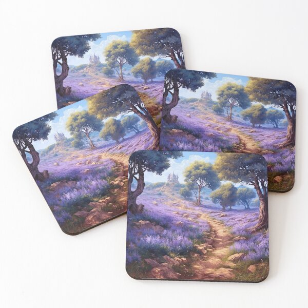 Item preview, Lavender Fields Landscape designed and sold by EVA4designs.