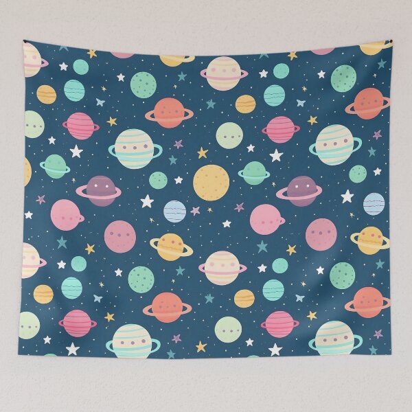 Item preview, Stars and Planets pattern  designed and sold by PixlMasterpiece.