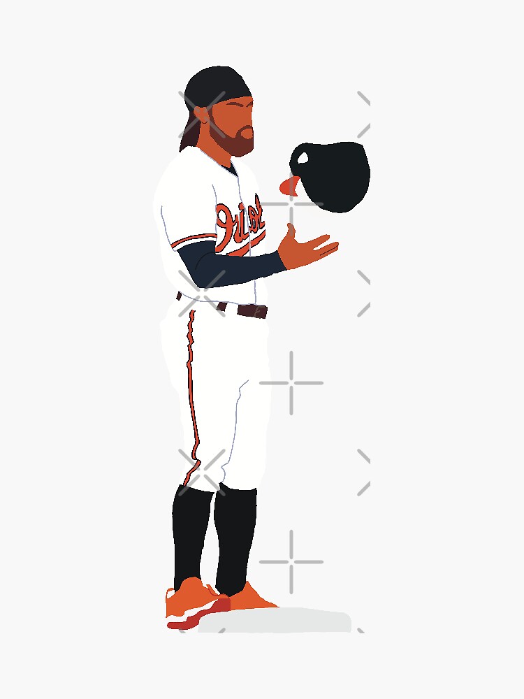 Cedric Mullins Good Job Sticker by Baltimore Orioles for iOS & Android