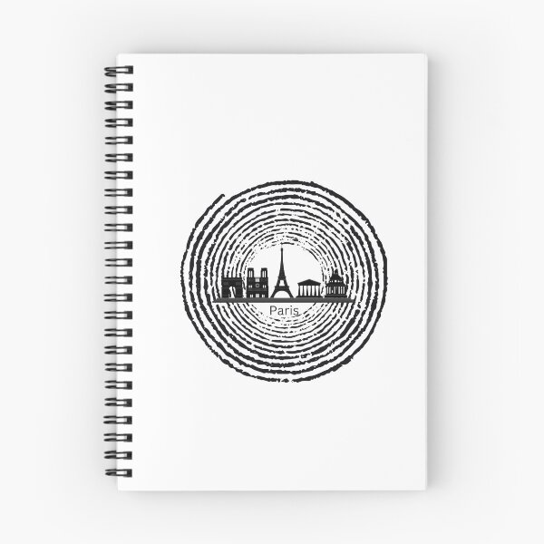 Artikelvorschau, Spiralling Parisian Dreams: Skyline Serenade entworfen und verkauft von LondonStudios.