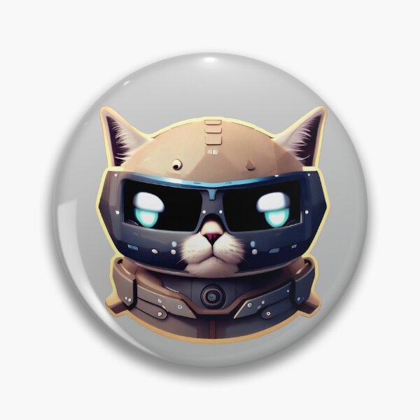 Item preview, Cute Cat Robot 2 - Cool cat design designed and sold by SheepAttack.
