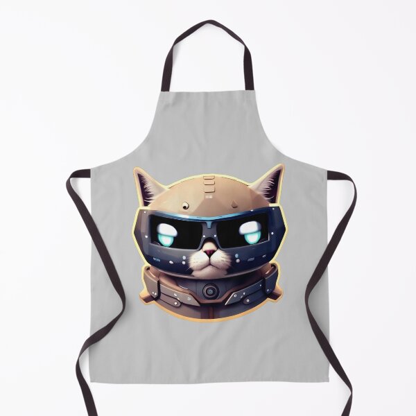 Item preview, Cute Cat Robot 2 - Cool cat design designed and sold by SheepAttack.