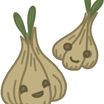 Artwork thumbnail, Garlic! by Rabbittooth