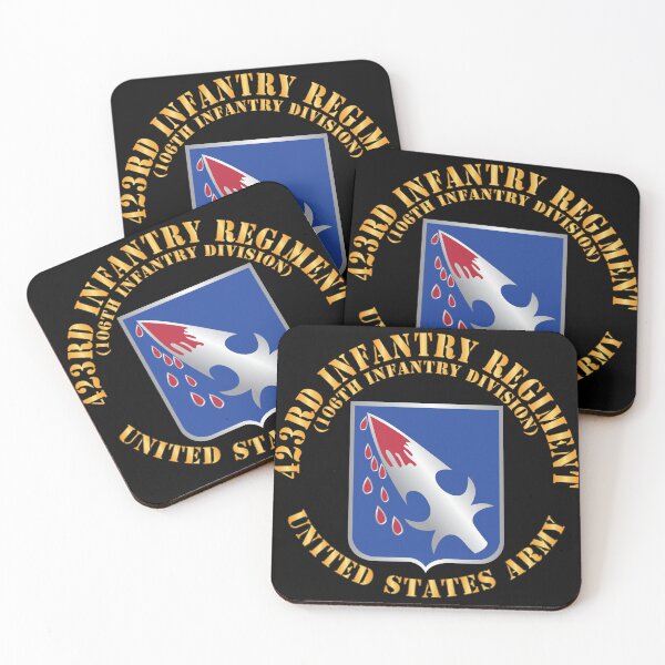 Item preview, Army  - 423rd Infantry Regiment - US Army w DUI X 300 designed and sold by Military Insignia Products.
