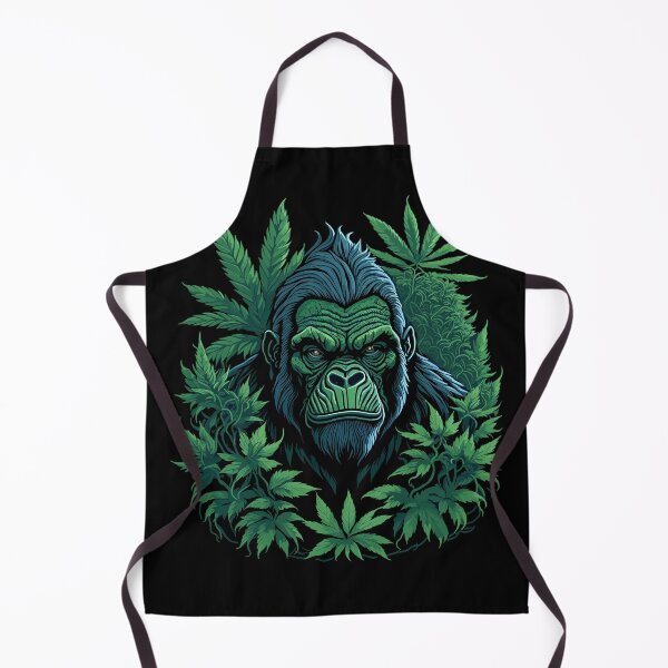 Item preview, Gorilla in the cannabis garden designed and sold by ZirumsGarden.