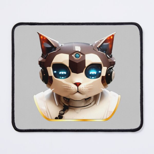 Item preview, Cute Cat Robot 3 - Cool cat theme designed and sold by SheepAttack.