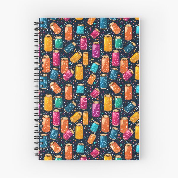 Aperçu de l'œuvre Soadie Pop, canettes pétillantes à motif Pop Can créée et vendue par PatternPatty.