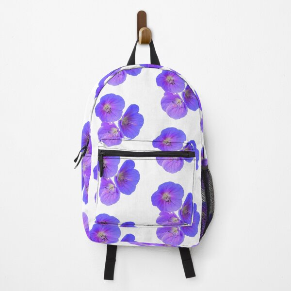 Item preview, Lilac Cranesbill on White Shapes Mania designed and sold by Shapes-Mania.