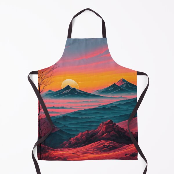 Item preview, Captivating Mountain Sunset Scenery designed and sold by RedArtG09.