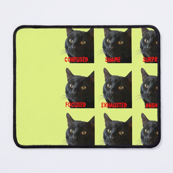 Item preview, Cat Facial Expressions Explained Chart Cut Out designed and sold by taiche.