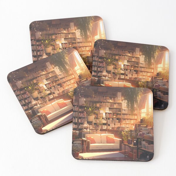 Item preview, Cozy Vintage Bookshop  designed and sold by cetakulang.